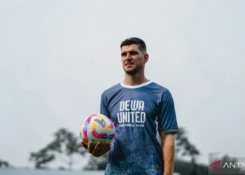 Pemain baru Dewa United, Nick Kuipers