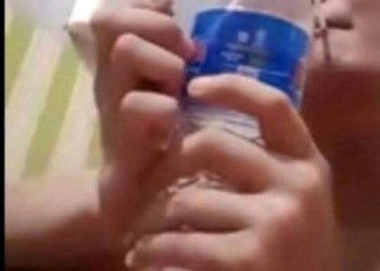 Tangkapan layar "Napi" diduga Pakai Sabu di dalam ruangan, di Lapas Kelas IIA Kotabumi, Lampura viral di daring.