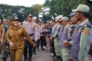 Apel 3 Pilar : Kolaborasi Pemerintah, TNI, dan Polri Jaga Keamanan Bandar Lampung