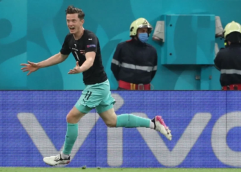 penyerang Austria Michael Gregoritsch