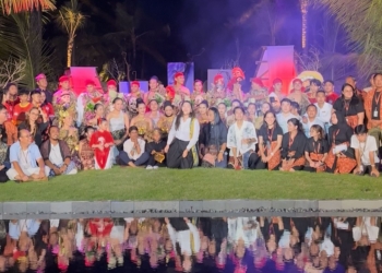 tari Kitapoleng di Festival Pesenggiri