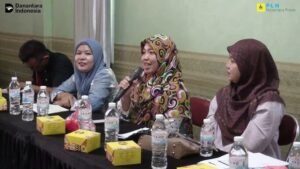 PLN NP UP Tarahan bersama IPB Lakukan Pengukuran Indeks Kepuasan Masyarakat di Desa Rangai Tritunggal