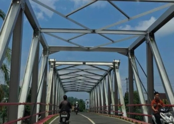 Ilustrasi jembatan di Lampung. // Dok Google