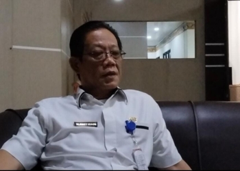 Kepala Bapenda Provinsi Lampung, Slamet Riyadi. (FOTO: Lampost.co // Atika Oktaria)