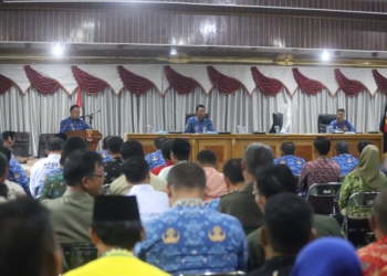 Rakor PAD Pemkab Lambar, Kamis 17 Juli 2025