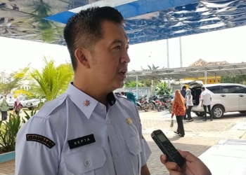 Kepala Dinas Perpustakaan dan Kearsipan Kabupaten Way Kanan, Septa Muktamar, saat dikonfirmasi, Rabu 30 Juli 2025.