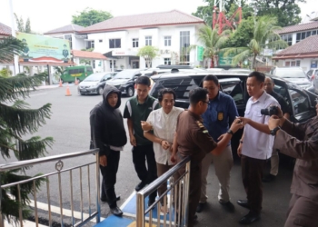 Tim Tangkap Buron (Tabur) Kejati Lampung dan Kejari Bandar Lampung, menangkap DPO bernama Akhmad Azani Kesuma, Kamis, 31 Juli 2025 siang. Dok