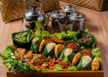 Menu Bancakan dan nasi bakulan Randu Resto