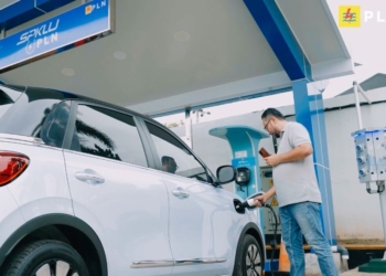 Sebaran SPKLU PLN sebagai pendukung Ekosistem Infrastruktur Kendaraan Ramah Lingkungan yang mencapai 60 unit pada 38 titik turut berperan terhadap penyerapan tenaga listrik di Lampung