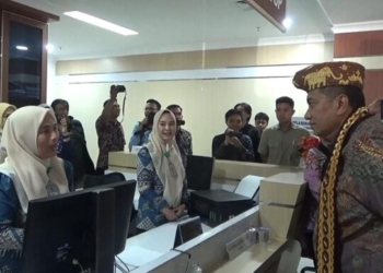 Wakil Menteri Pendayagunaan Aparatur Negara dan Reformasi Birokrasi (Wamenpan RB), Purwadi Arianto mengapresiasi Mall Pelayanan Publik (MPP) Pemerintah Kota Bandar Lampung