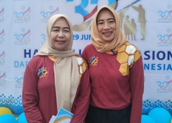 Plt. Kepala Perwakilan Wilayah BKKBN Provinsi Lampung, Soetriningsih. // Atika