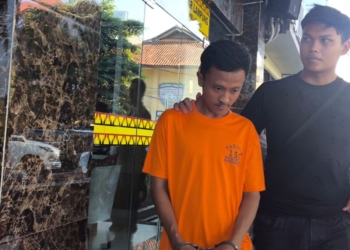 Pelaku pencurian motor