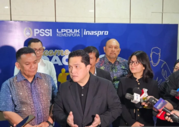 erick jawab wartawan