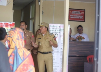 Bupati Lambar sidak di MPP, Senin 14 Juli 2025