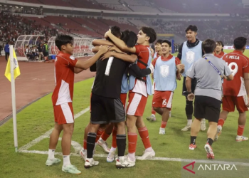selebrasi pemain timnas u-23
