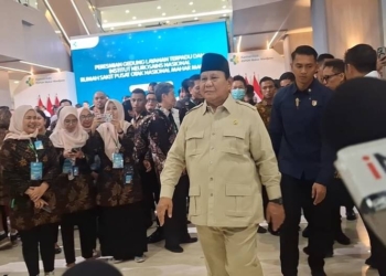 Presiden Prabowo Subianto.(MGN/Kautsar Widya Prabowo)