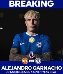 Chelsea Resmi Umumkan Kedatangan Alejandro Garnacho dari MU