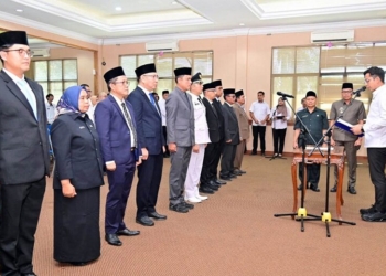 Pelantikan Pejabat dan Plt Segarkan Birokrasi Pemkab Lamsel