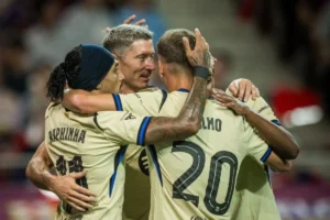 Barcelona Akhiri Tur Asia dengan Menang 5-0 atas Daegu, Rashford Cetak Satu Gol