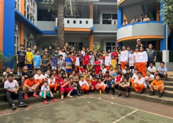 SD Global Madani Gandeng Inspire Lampung Asah Bakat Sepak Bola Siswa