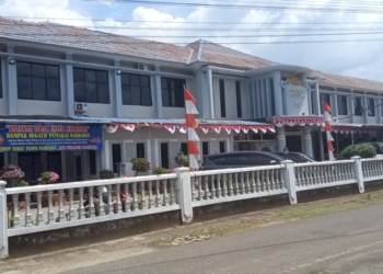 Rutan Kelas IIB Kotabumi tampak siang, Selasa, 5 Agustus 2025. (Foto: Lampost.co/ Fajar Nofitra)