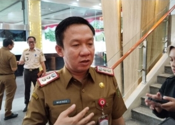 Sekretaris Daerah Provinsi Lampung, Marindo Kurniawan. (FOTO: Lampost.co // Atika)