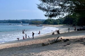 Tim Motoris Dishub Lampung Jaga Kelancaran Arus Wisata