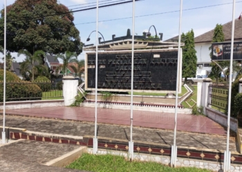 Suasana Kantor DPRD Kabupaten Lampung Utara. Dok Istimewa