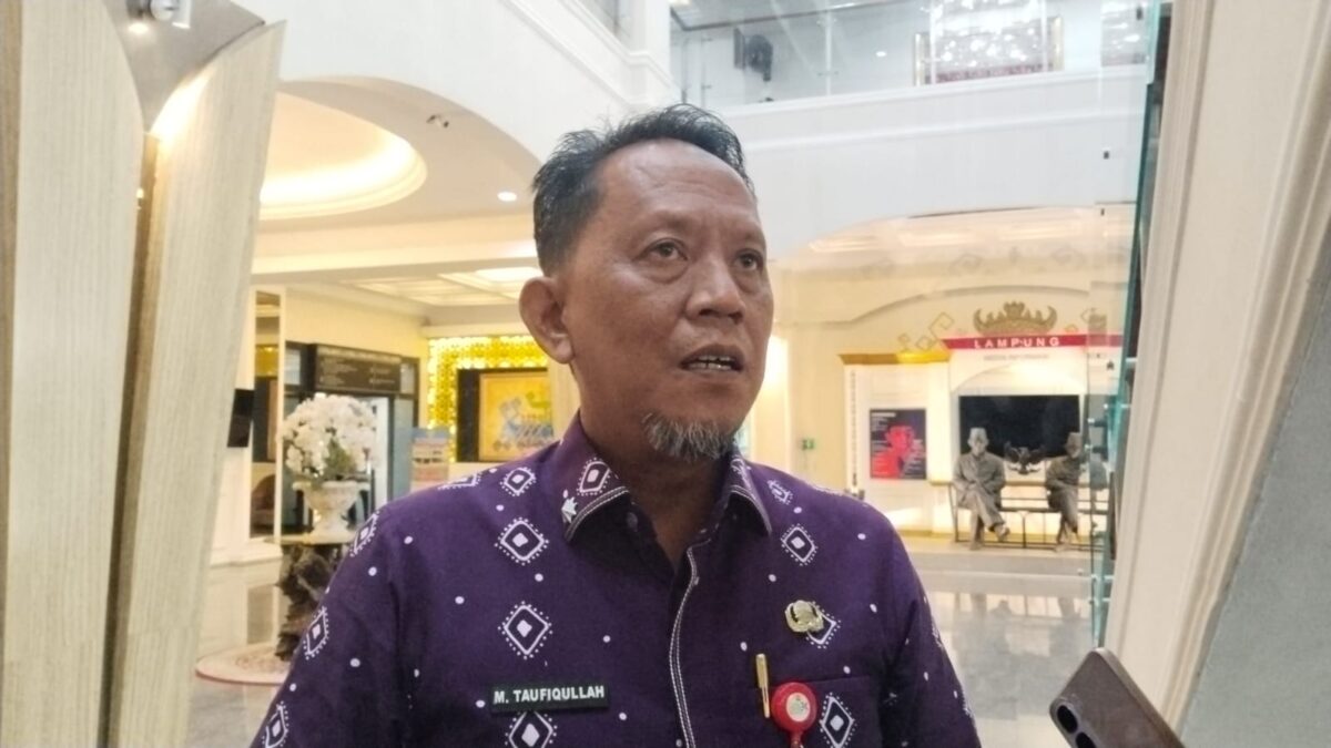 Kepala Dinas BMBK Lampung, M. Taufiqullah. (Foto: Lampost.co / Atika)