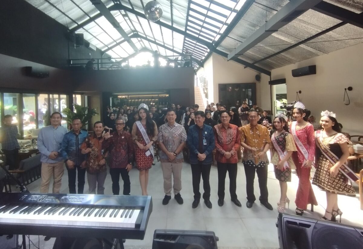 Kegiatan Kita Indonesia di Cafe Djawara, Sabtu, 23 Agustus 2025. (Foto: Lampost.co / Umar Rabbani)