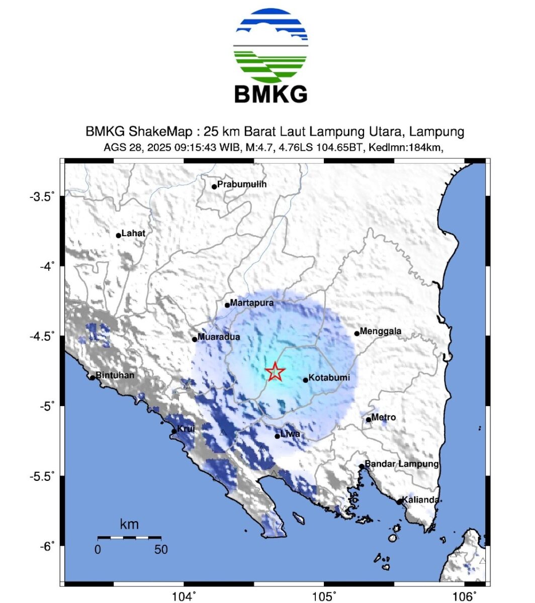 Info gempa BMKG