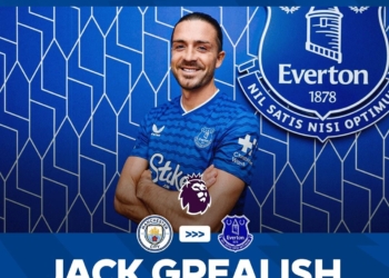 Everton Resmi Pinjam Jack Grealish dari Manchester City Selama Semusim