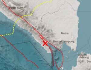 Tanggamus Digoyang Gempa Bumi 1.9 Magnitudo