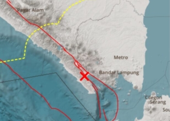 Badan Meteorologi Klimatologi dan Geofisika (BMKG) menyampaikan informasi gempa bumi di Kabupaten Tanggamus. Dok BMKG