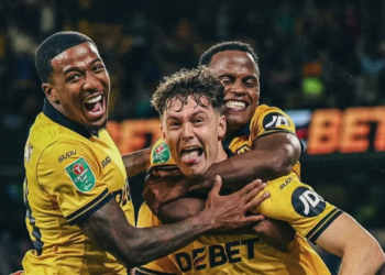 selebrasi pemain wolves