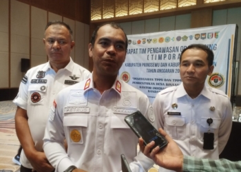 Kepala Kanwil Ditjen Imigrasi Lampung, Petrus Teguh Aprianto. (Lampost/Umar)