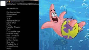 Kanye West Hebohkan Publik, Rilis Daftar Pengkhianat Berisi Kim Kardashian hingga Patrick Star