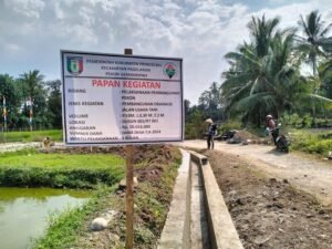 Pekon Gemahripah Genjot Infrastruktur dan Kesejahteraan Warga