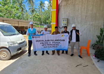 PLN UP3 Pringsewu Dukung Electrifying Agriculture Menjelang Hari Kesaktian Pancasila