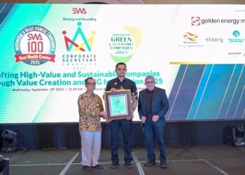 Sekretaris Perusahaan PTPN I, Aris Handoyo, Raih Penghargaan Bergengsi Indonesia Corporate Secretary Champion 2025