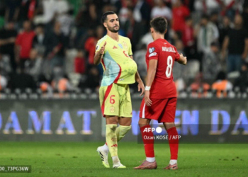 Spanyol Kalahkan Tuan Rumah Turki 6-0, Mikel Merino Hattrick