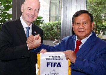Presiden Prabowo Subianto Terima Kunjungan Presiden FIFA