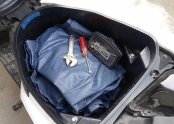 Ilustrasi bagasi motor. Dok IMH