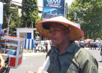 Ketua Gapoktan Muarah Putih, Lampung Selatan, Agus Triono