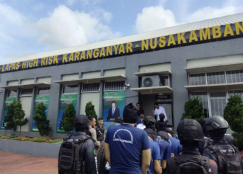 Ammar Zoni pindah ke penjara Nusakambangan