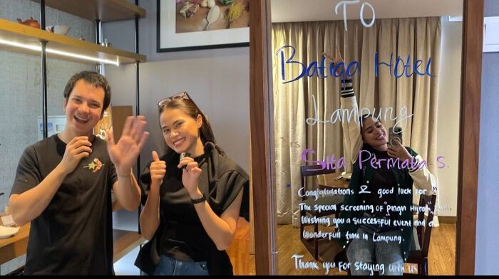 BATIQA Hotel Lampung Semakin Dilirik Industri Kreatif Jadi Hotel Resmi Film Pingin Hijrah