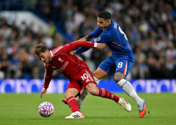 Chelsea Kalahkan Liverpool 2-1 Lewat Gol di Pengujung Laga