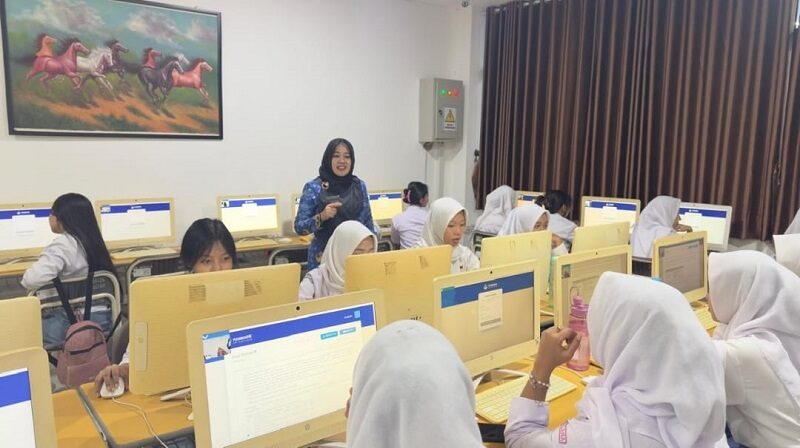 Sekolah di Lampung Mulai Geladi Bersih TKA Nasional, Gunakan Sistem CAT