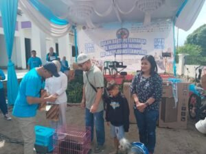 Disnakkeswan Provinsi Lampung Gelar Vaksinasi Rabies Gratis