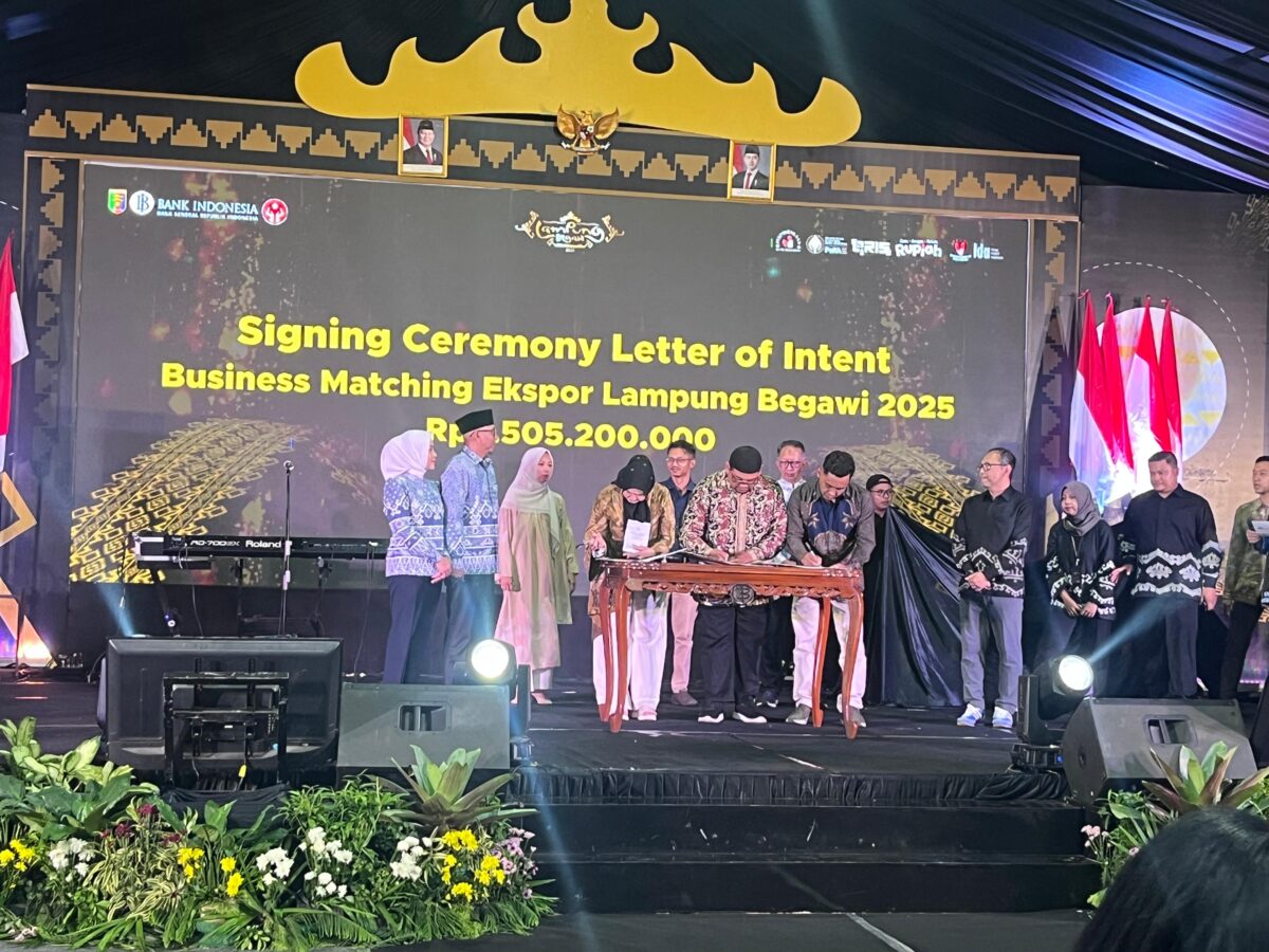 Lampung Begawi 2025 Bukukan Transaksi Rp16,8 Miliar